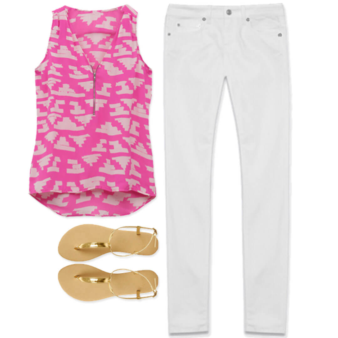 Ask A Stylist: How To Wear White Pants Without Looking Bottom Heavy - Stitch Fix Style Resource