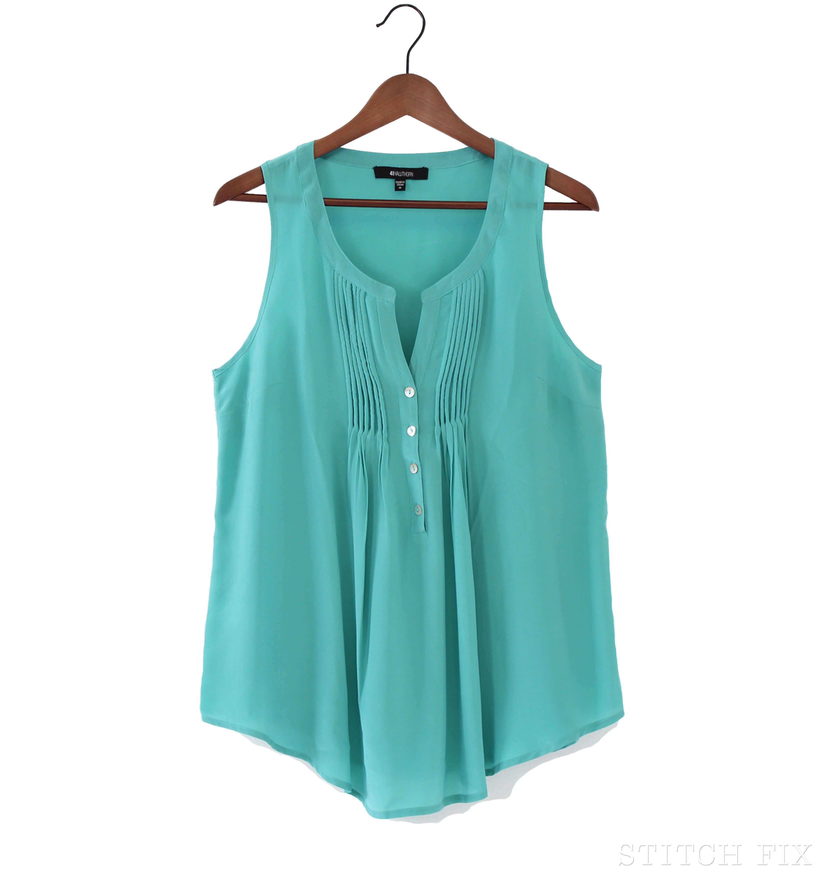 Transition Your Summer Faves into Fall: Sleeveless Blouse - Stitch Fix Blog