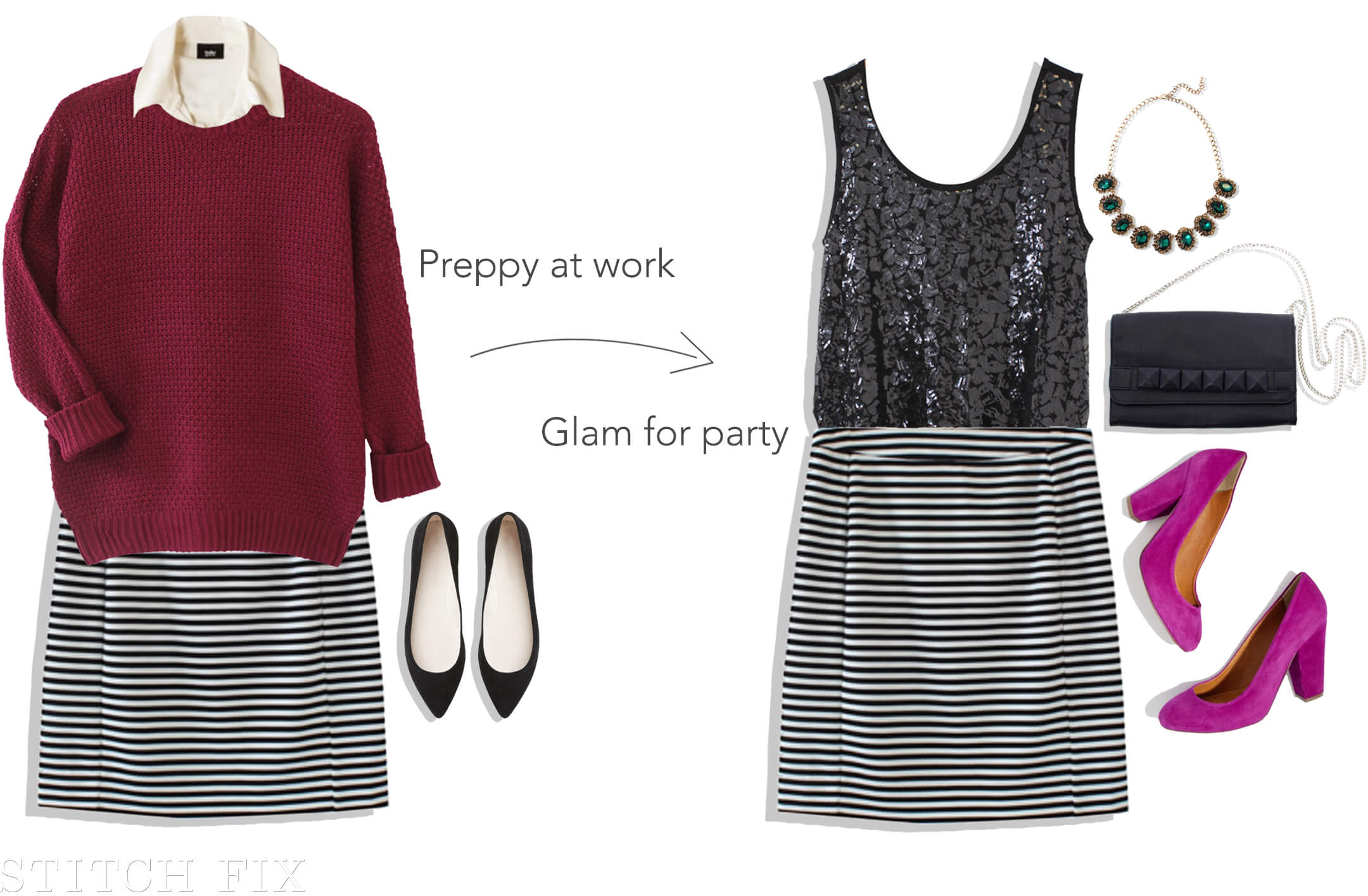 Casual Holiday Party Outfit Ideas - Stitch & Salt