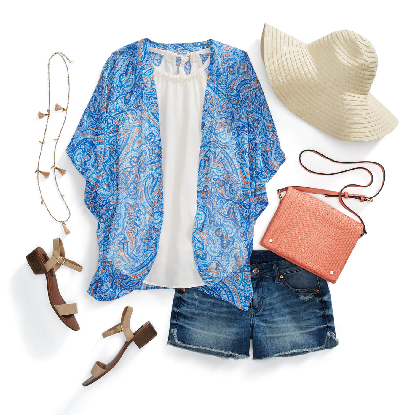 kimono outfit summer