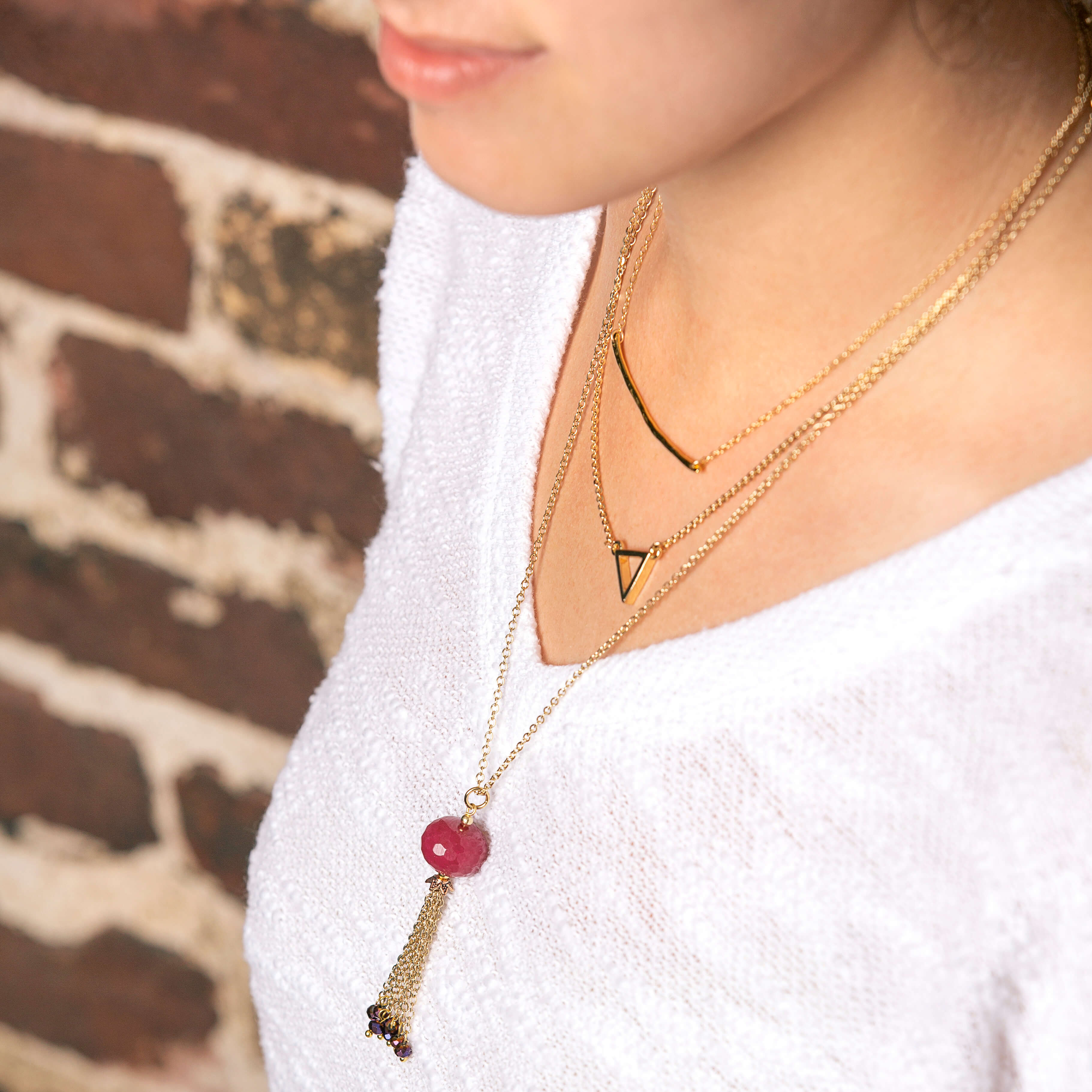 How to Layer Necklaces