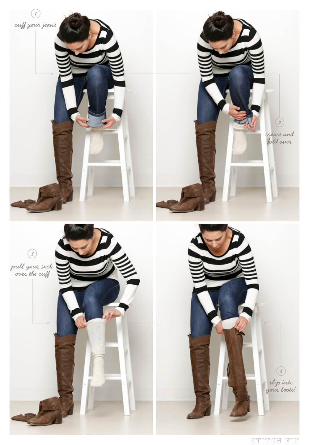 mens boots tucked in jeans